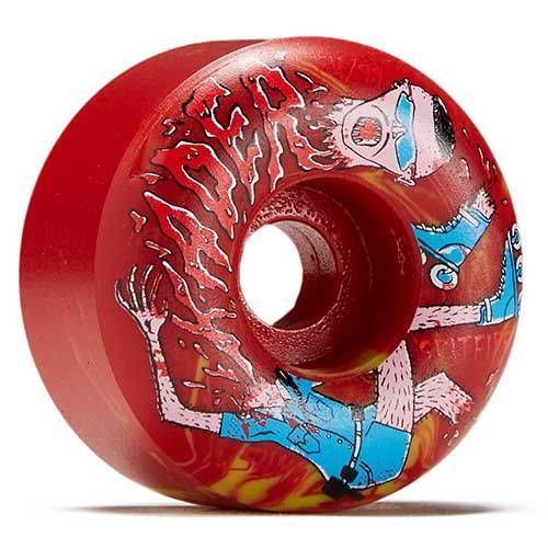 54mm 99DURO SPITFIRE スピットファイヤー F4 (FORMULAFOUR) KADER NECKFACE SWIL RADIAL SHAPE WHEEL ウィール 【スケートボード/スケボー/SKATEBOARD】
