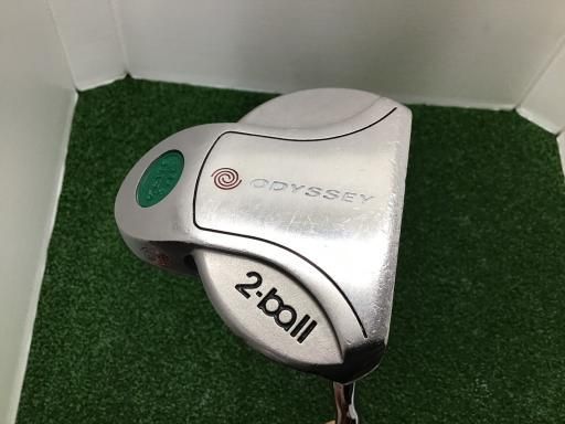 オデッセイ WHITE STEEL 2 ball 34インチ パター PT スチール フレックスその他 メンズ 男性用 右利き 右用 Dランク ゴルフクラブ