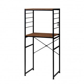 弘益 KOEKI UTILITY ライクビンテージ ごみ箱上ラック ブラウン VGRT2BR