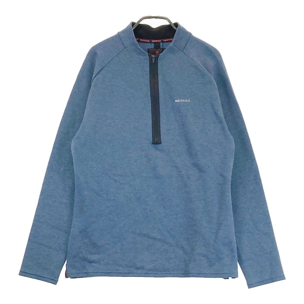 サイズ：L BRIEFING GOLF ブリーフィング ハーフジップ 長袖Tシャツ
