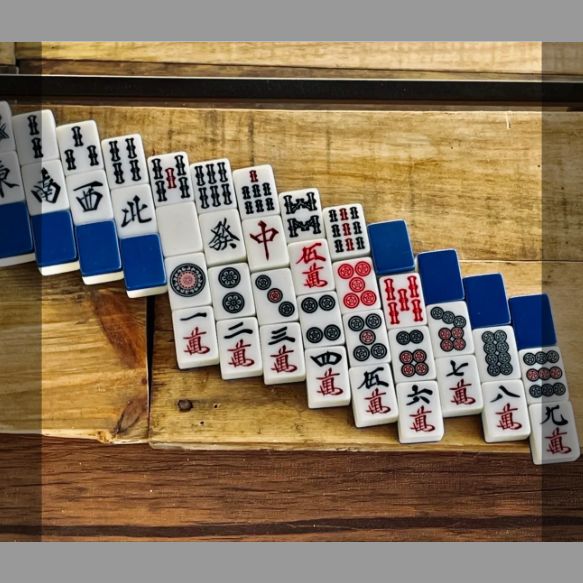 専用】ユグドラシル様【バラ売】麻雀牌 全自動麻雀卓用 28mm 青 白牌