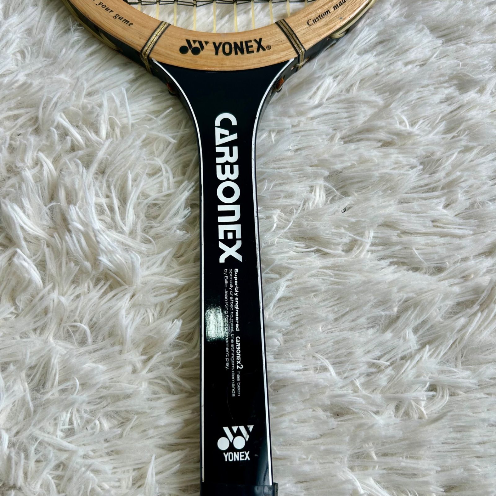 ラケット(硬式用) YONEX CARBONEX Billie Jean King Special 美品】ヨネックス カーボネックス2 ビリー・ジーン・キング