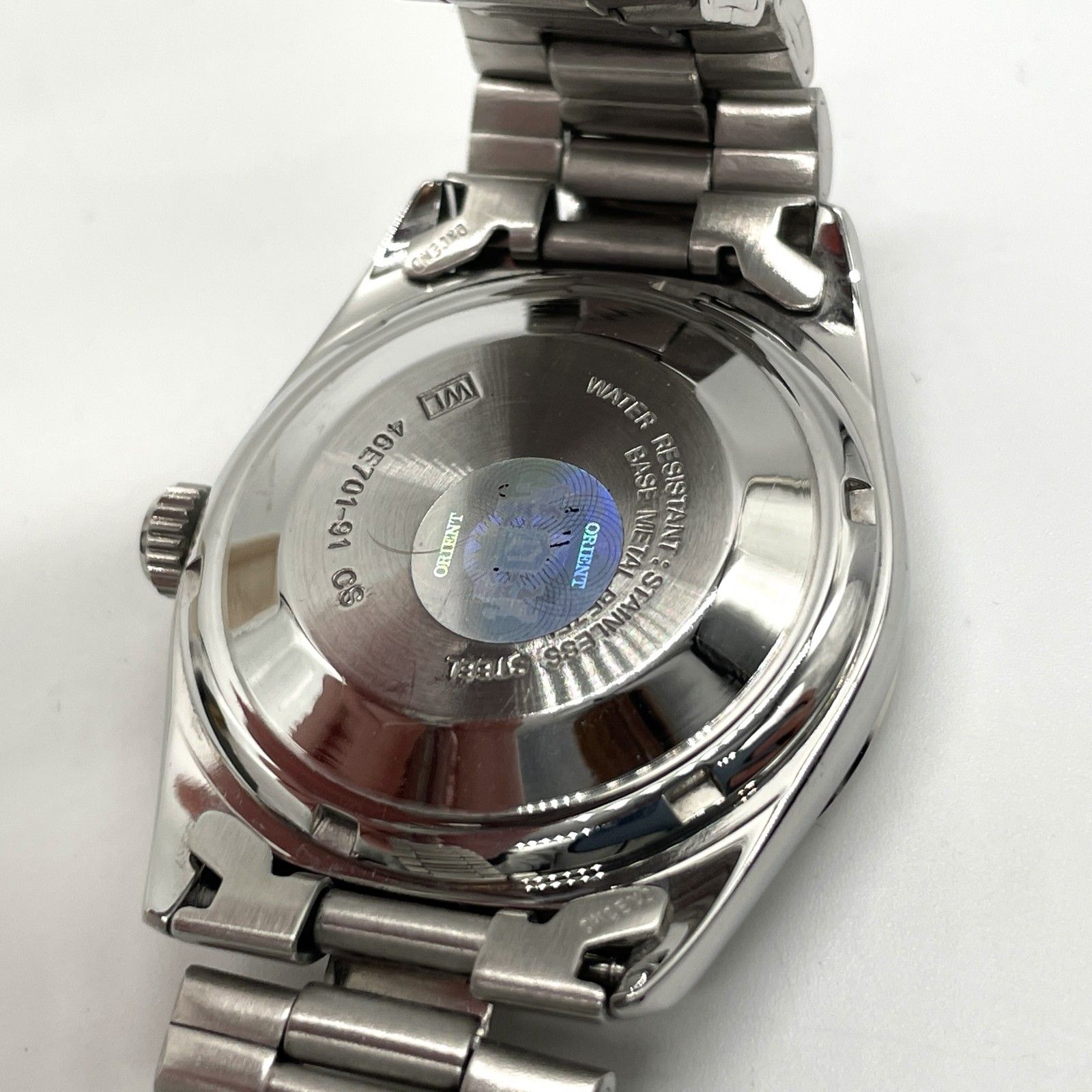 極美品】ORIENT オリエント 46E701-91 メンズ 腕時計 自動巻