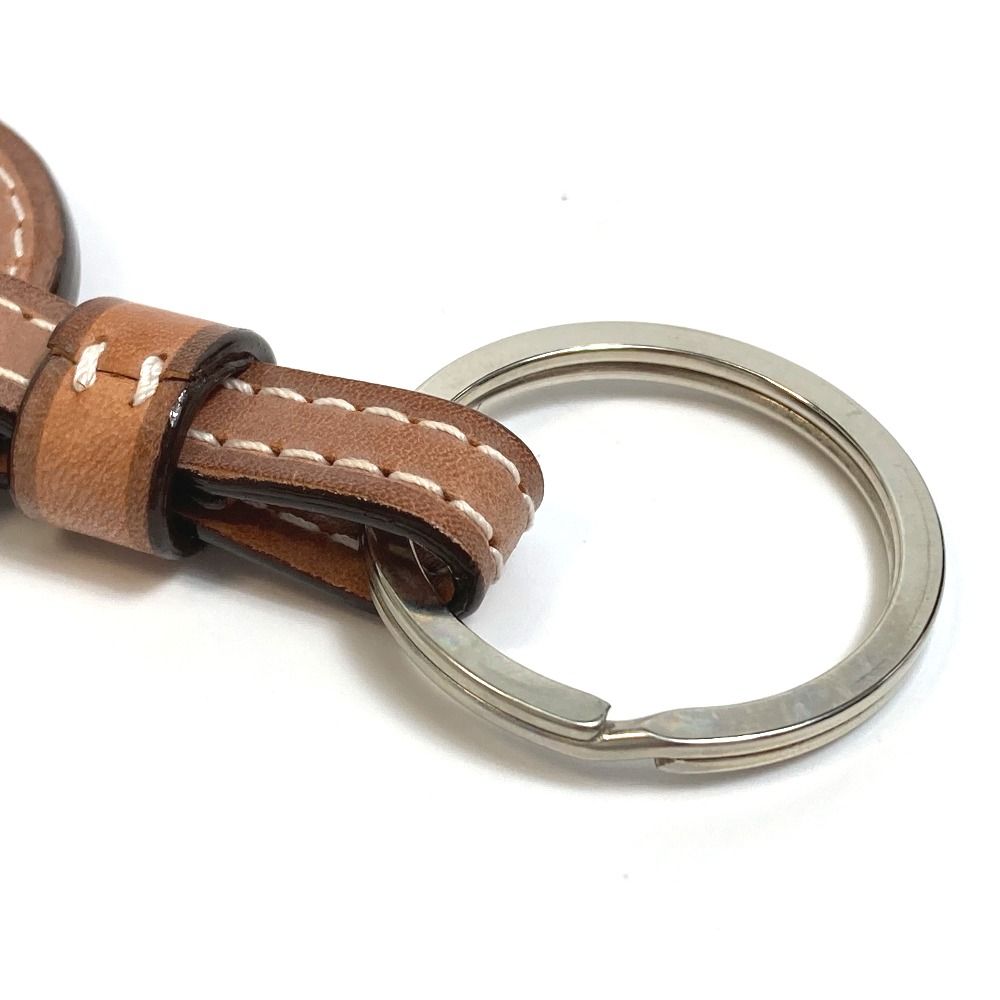 ロレックス ロゴ ノベルティ 非売品 キーホルダー レザー ブラウン