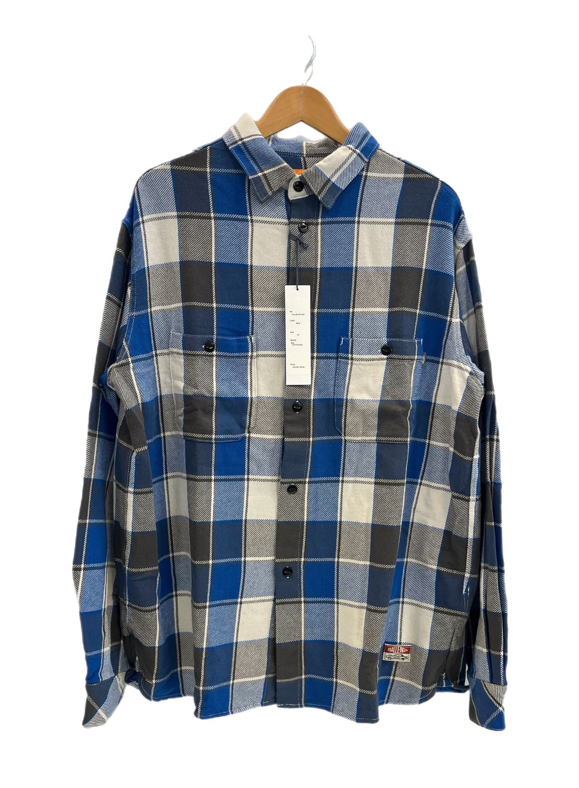 challenger チェックシャツ CHALLENGER 「PLAID FLANNEL SHIRT