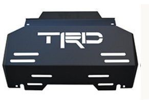 トヨタ HILUX REVO GUN125 2015-2020 ハイラックス フロント スキッドプレート レッド アンダー ガード Bk 1p