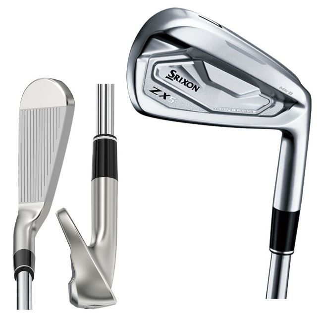 スリクソン ZX5 Mk II アイアン 6本組(#5-9，PW) メンズ 右用