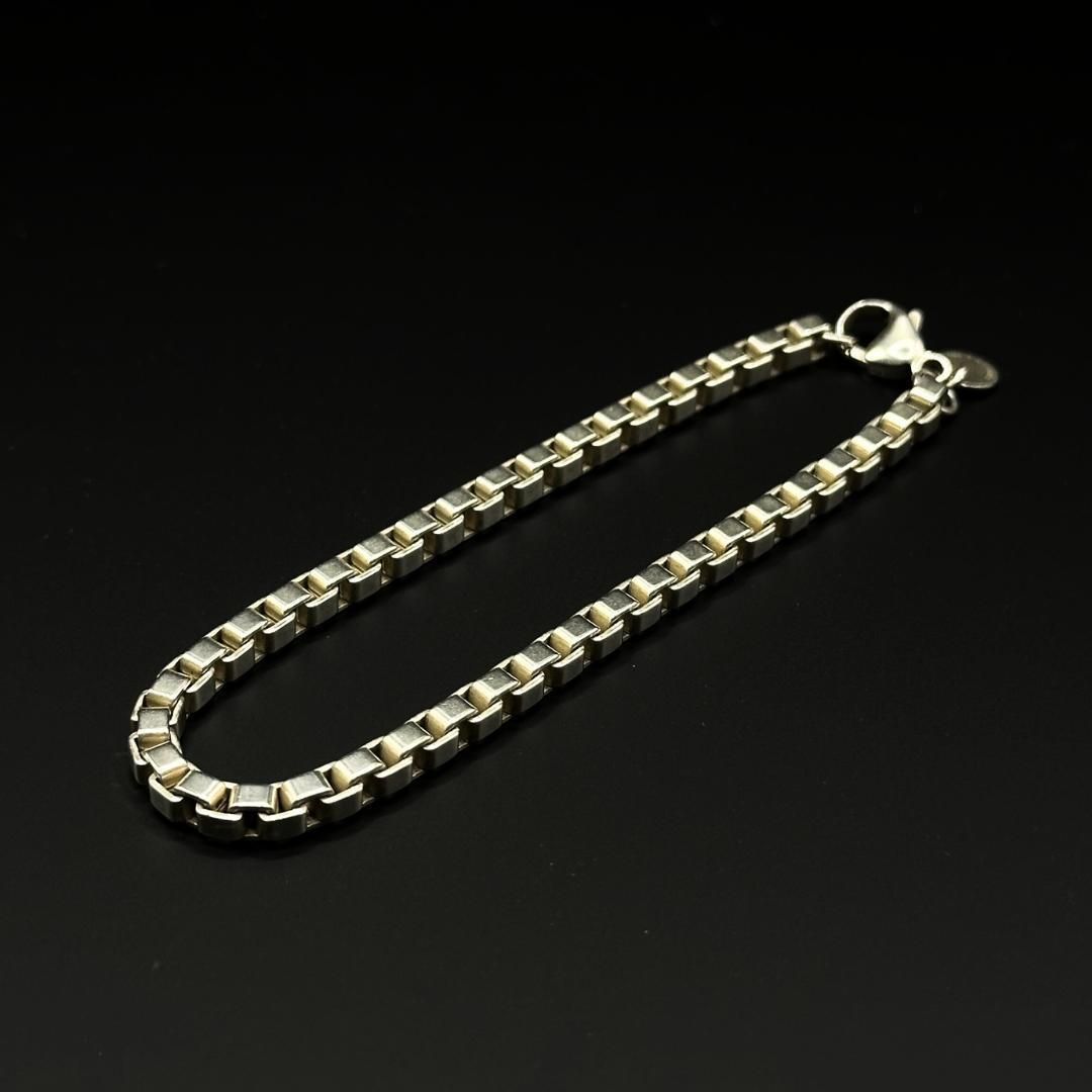 Tiffany & Co. 美品✨ベネチアン ブレスレット SV925 美品】Tiffany & Co ベネチアン ブレスレット SV925 - メルカリ