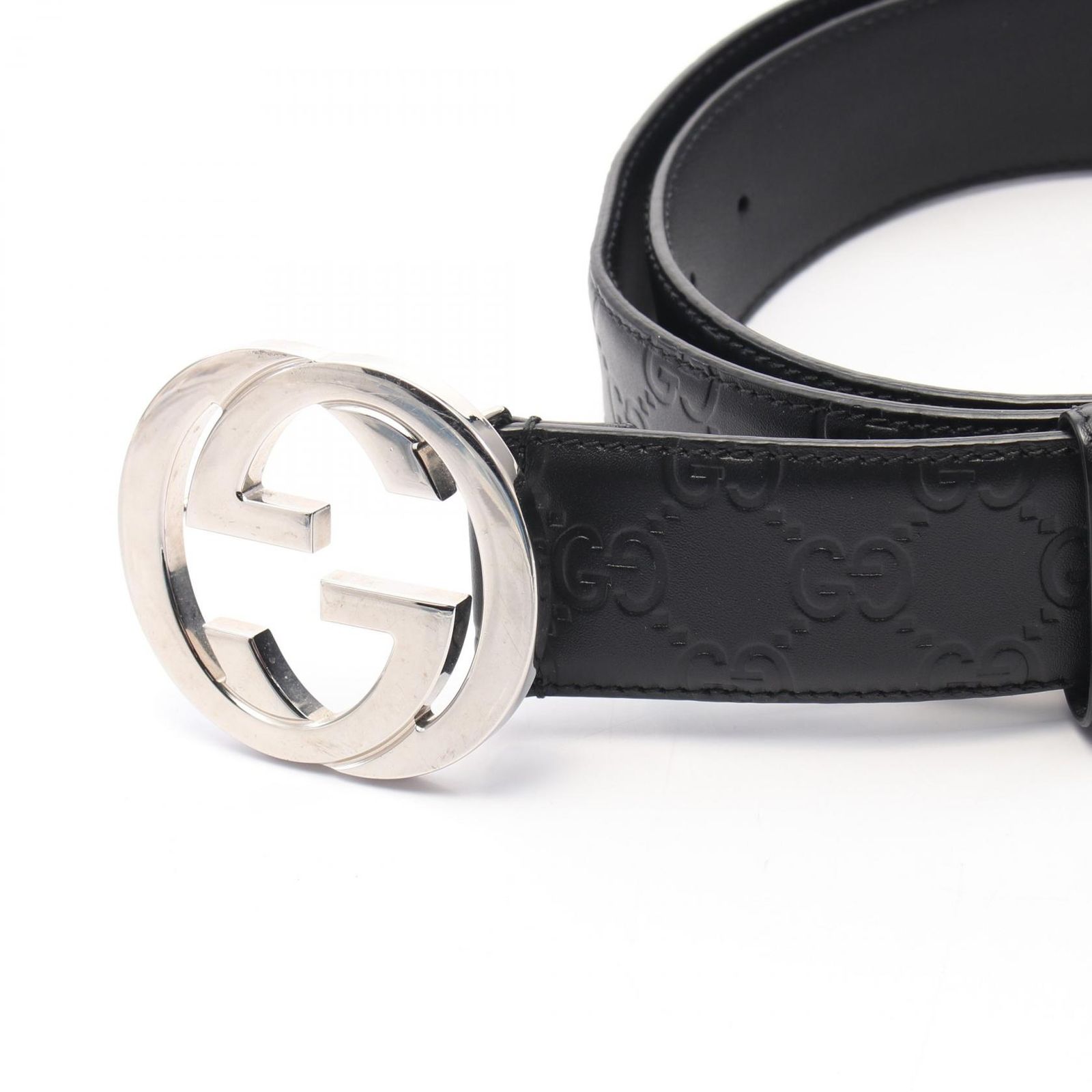 グッチ GUCCI ベルト インターロッキングG グッチシマ 411924