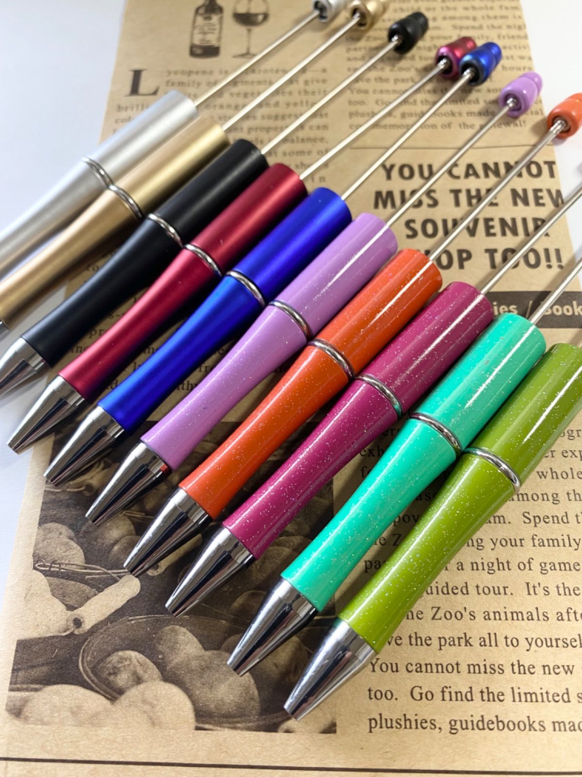 カスタムボールペングリーン系