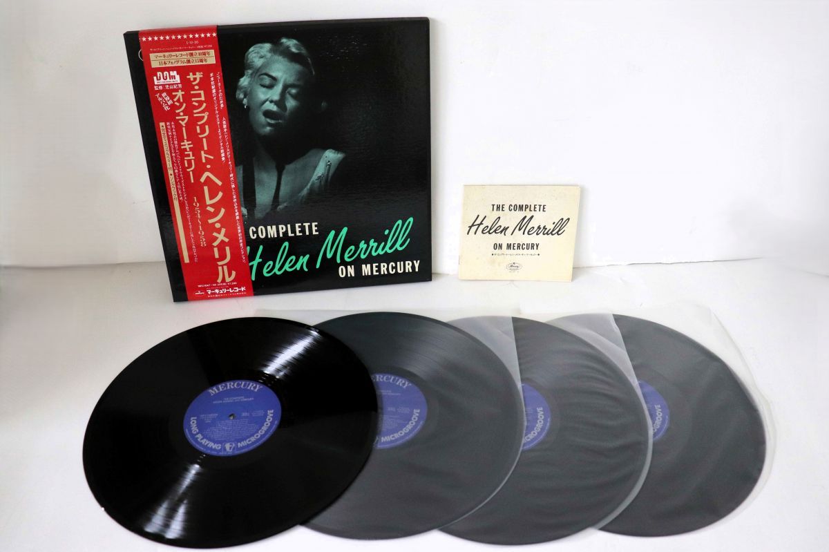 4LP Helen Merrill Complete Helen Merrill On Mercur 18PJ104750 MERCURY Japan |00900