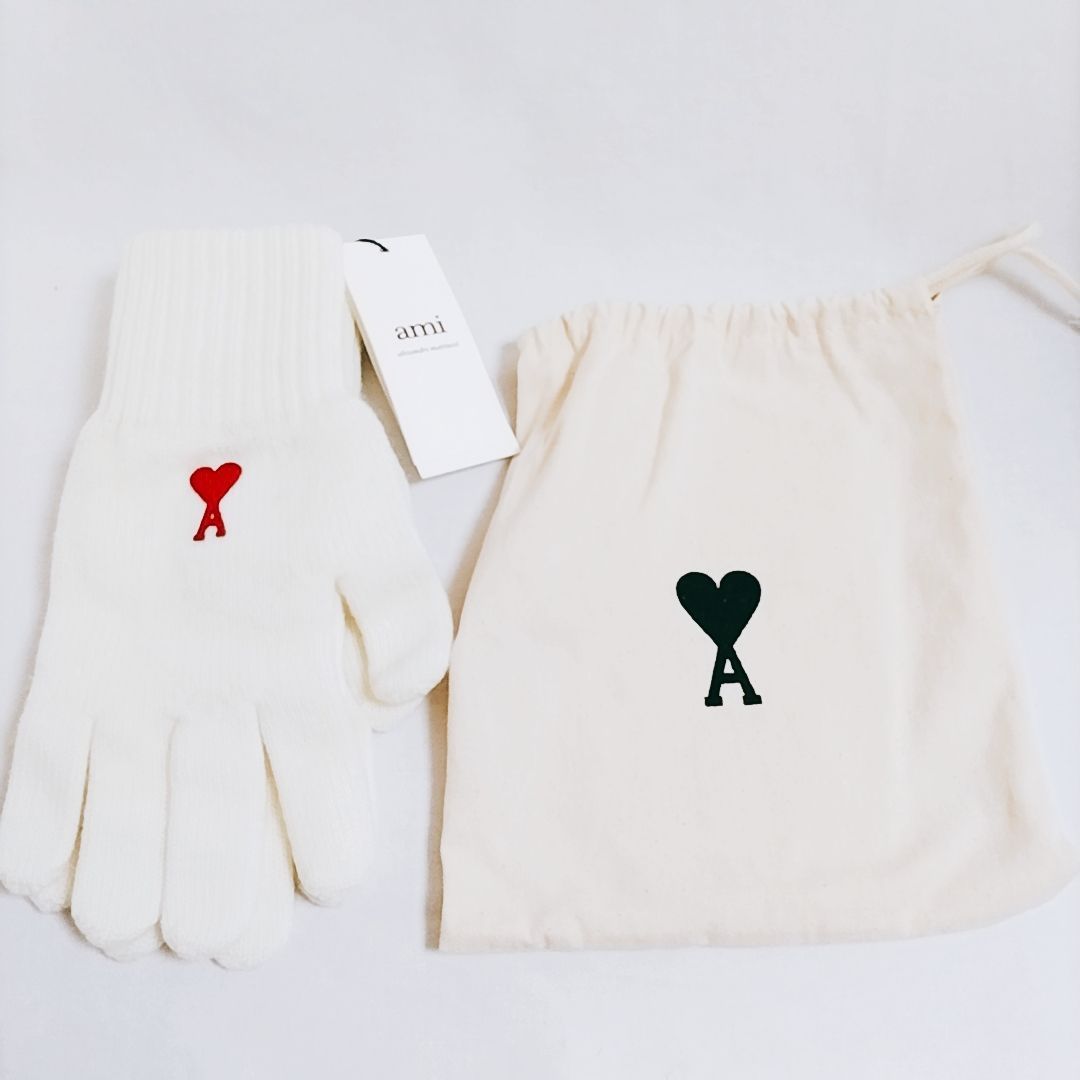 【正規店購入】アミパリス  手袋 楽天市場】AMI ALEXANDRE MATTIUSSI AMI DE COEUR アミパリス