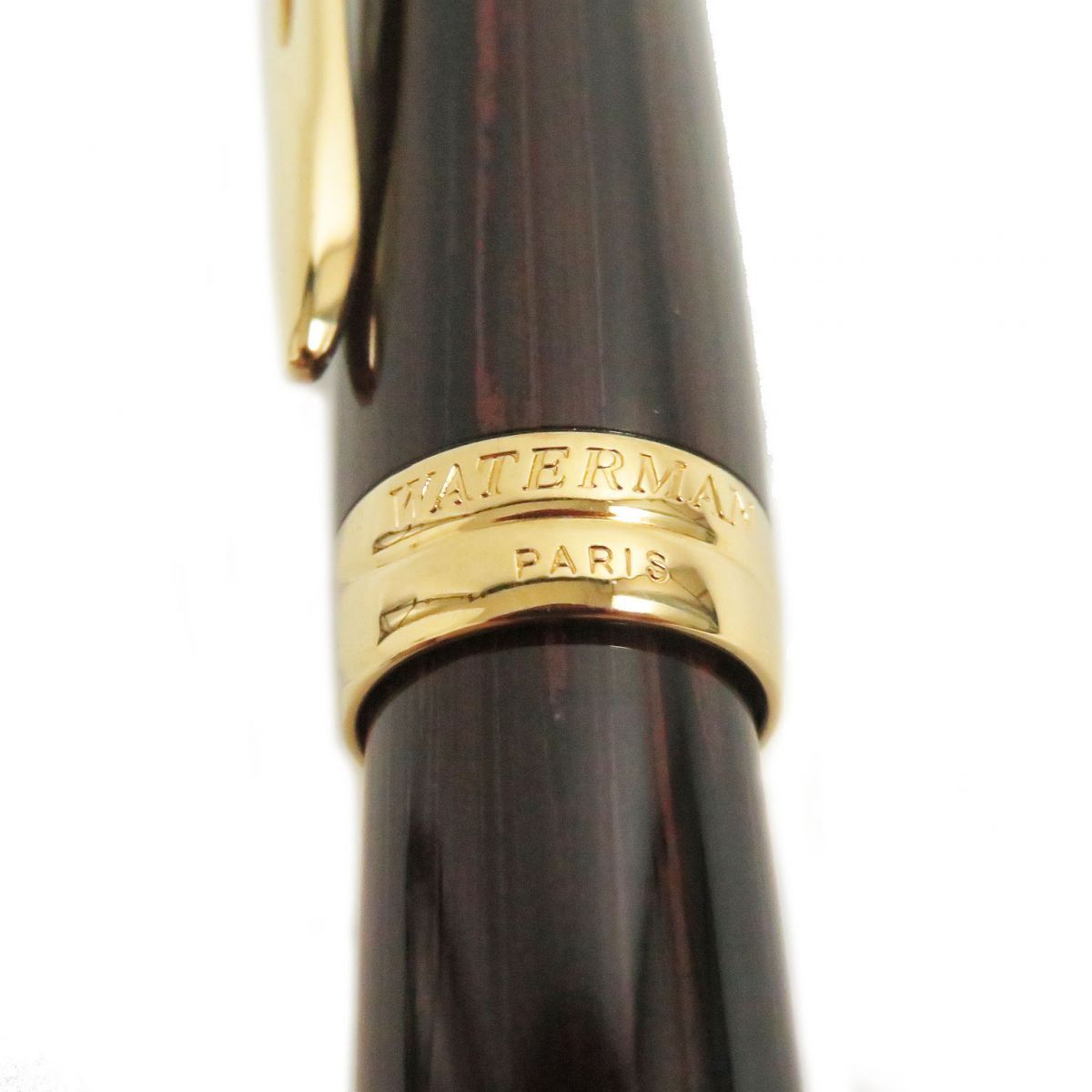 美品□WATERMAN/ウォーターマン リエゾン エボナイト ペン先18K Mニブ