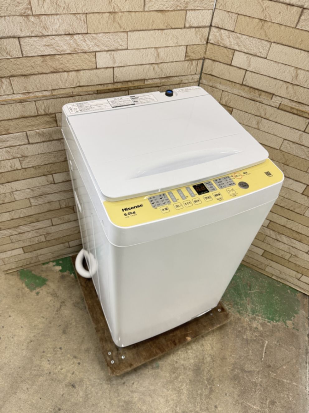 大阪送料無料★3か月保障付き★洗濯機★2024年★HW-T60H★IS-12 大阪送料無料☆3か月保障付き☆洗濯機☆2024年☆HW-T60H☆IS-12