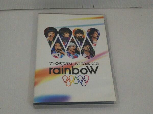ジャニーズWEST LIVE TOUR 2021 rainboW [DVD] Amazon.co.jp: ジャニーズWEST LIVE TOUR 2021 rainboW (通常盤