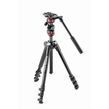 Manfrotto MVKBFR-LIVE befree live ビデオ三脚キット MVH400AH付 雲台付きセット