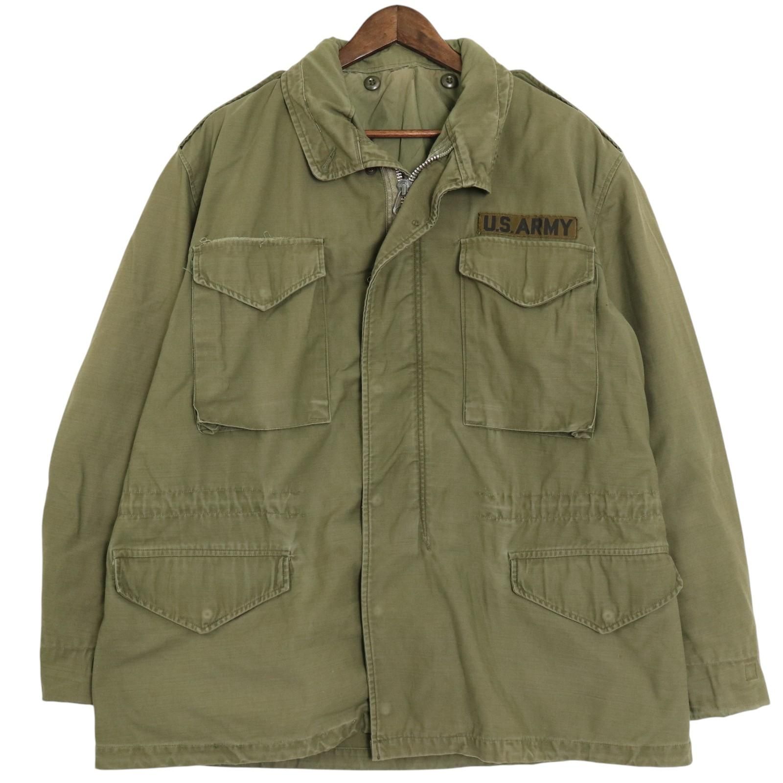 M-65 2nd 米軍実物 SATEEN COTTON M⁄R相当 60年代 米軍実物 U.S.ARMY M 