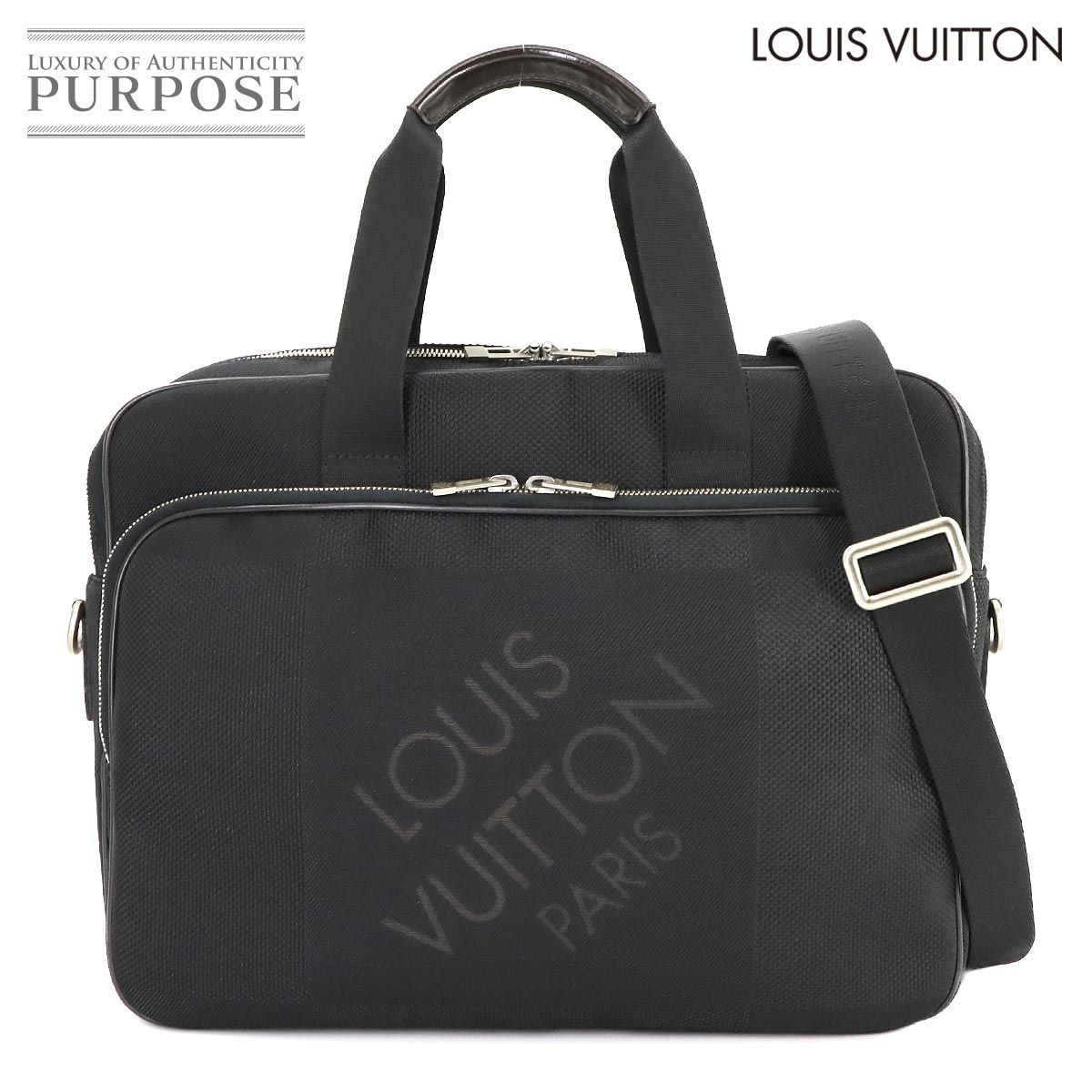 ルイ ヴィトン LOUIS VUITTON ダミエ ジェアン アソシエ GM ブリーフケース 2way ビジネス ショルダー バッグ 90279104