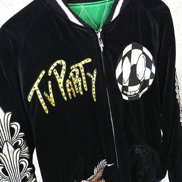 フォロー割有！コメントください⭐︎②クロムハーツ／スカジャン CHROME HEARTS クロムハーツ マッティボーイ ジャケット リバーシブル