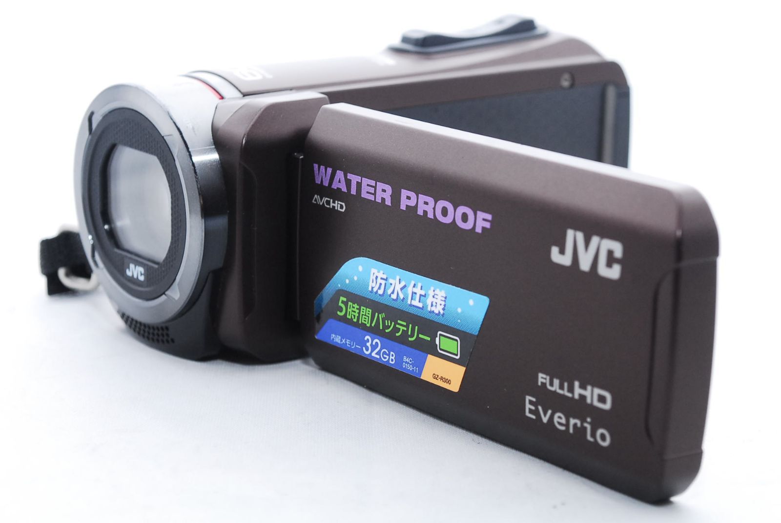 ☆極上品☆ JVC KENWOOD JVC ビデオカメラ EVERIO 防水 防塵 内蔵