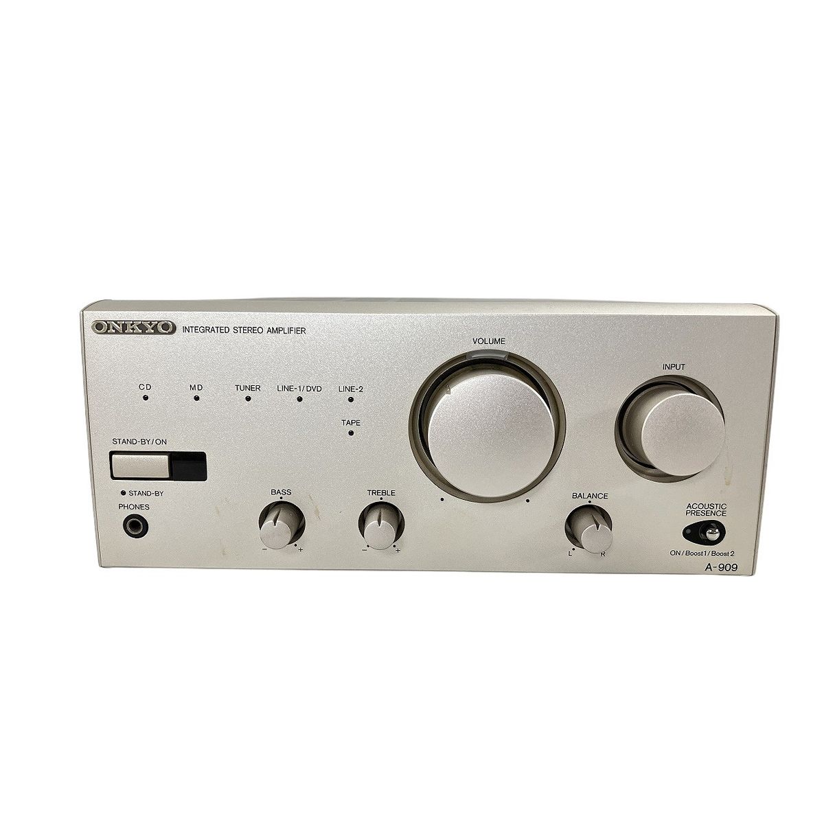 ONKYO A-909 プリメインアンプ INTEC205シリーズ オンキヨー