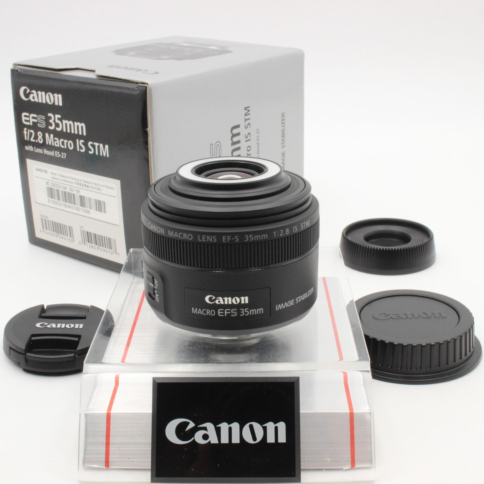 Canon キヤノン MACRO LENS EF-S 35mm f2.8 IS STM マクロ レンズ CANON キャノン 元箱 内部緩衝材あり 付属品付き 71034