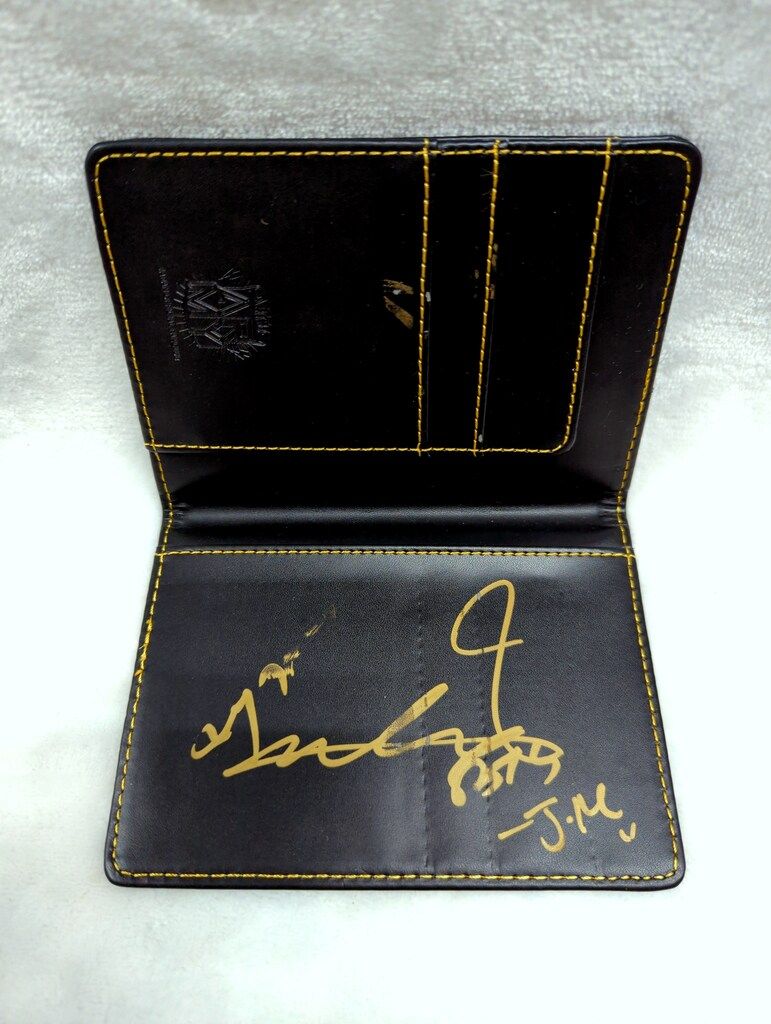 タレントグッズ BTS 2015 FC継続特典 JIMIN サイン入りパスポートケース