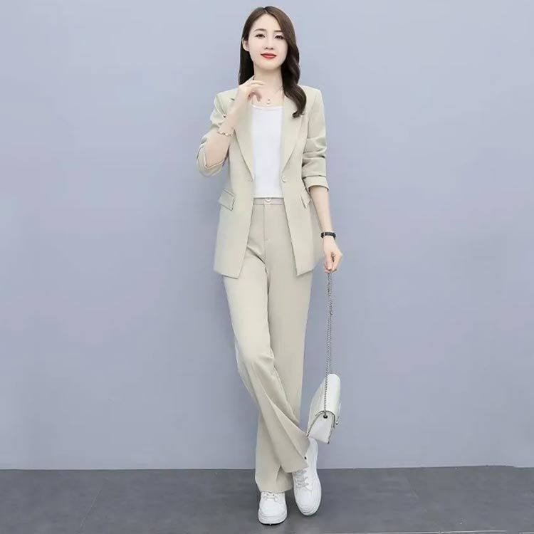 赤字覚悟の大特価。 パンツスーツ レディース セレモニースーツ 30代 ジャケット セレモニースーツ ママスーツ テーラードジャケット 一つボタン スーツ地 裏地付き スーツセット セットアップ ワイドパンツ 40代 dzdx9576 興奮
