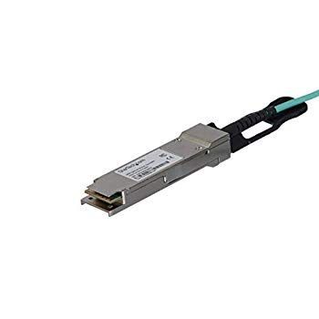 非常に良い StarTech.com QSFP アクティブ光ケーブル 15m Cisco製QSFP-H40G-AOC15M互換AOC Mini-GBIC ケーブル 40GbE QSFPH40GAO15 z2zed1b