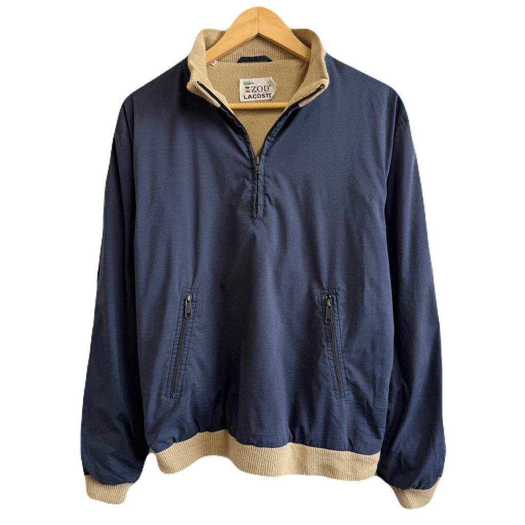 IZOD LACOSTE ラコステ プルオーバージャケット ハーフジップ 