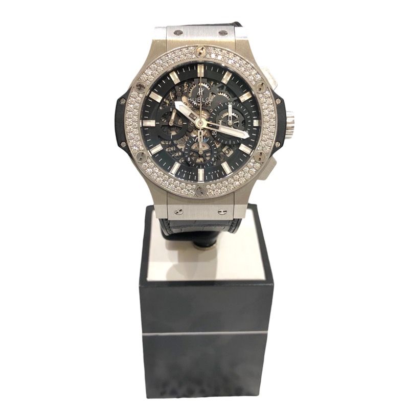 ウブロ HUBLOT ビッグバン アエロバン スチール ダイヤモンド 311.SX 