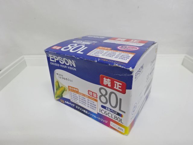 EPSON 　 純正インクカートリッジ 80・80Lセット 未使用期限切 インク エプソン 純正 カートリッジ インクカートリッジ EPSON
