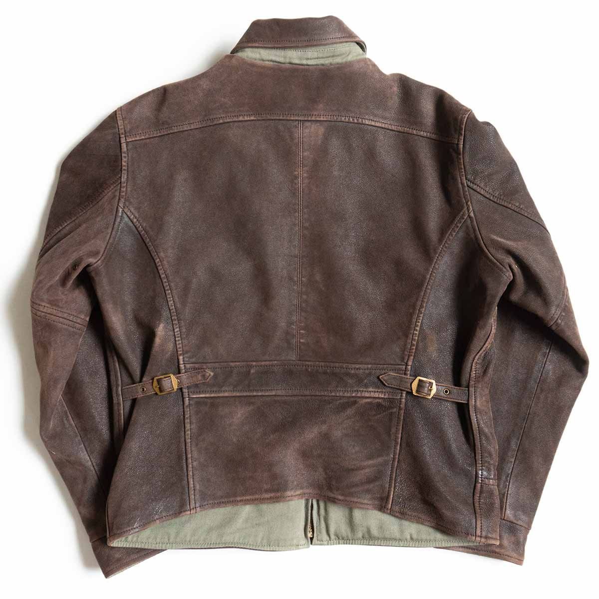 イタリア製】LEVI'S VINTAGE CLOTHING【1940's Leather Jkt Reversible