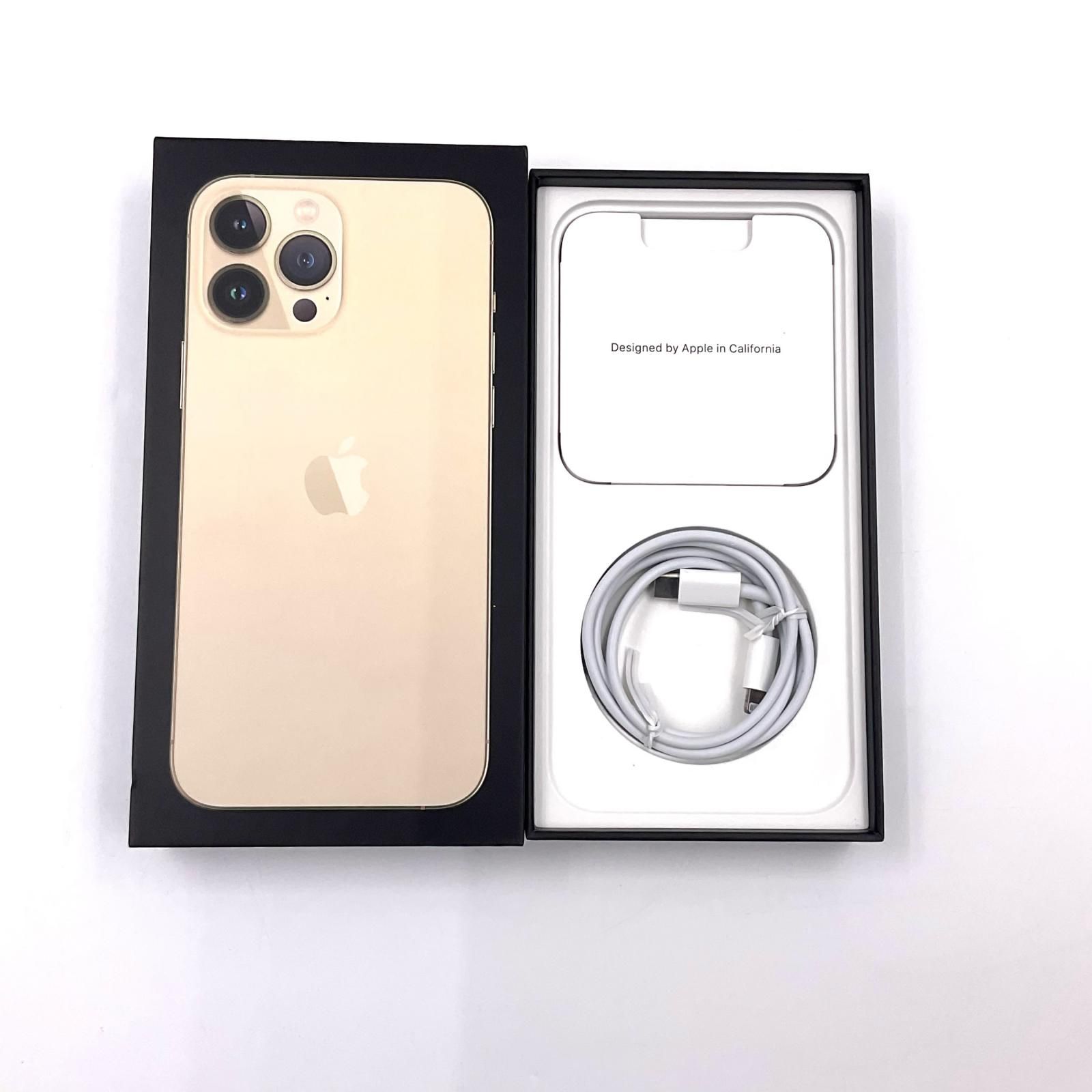 iPhone 13 Pro Max 256GB ゴールド Softbank SIMフリー 白ロム