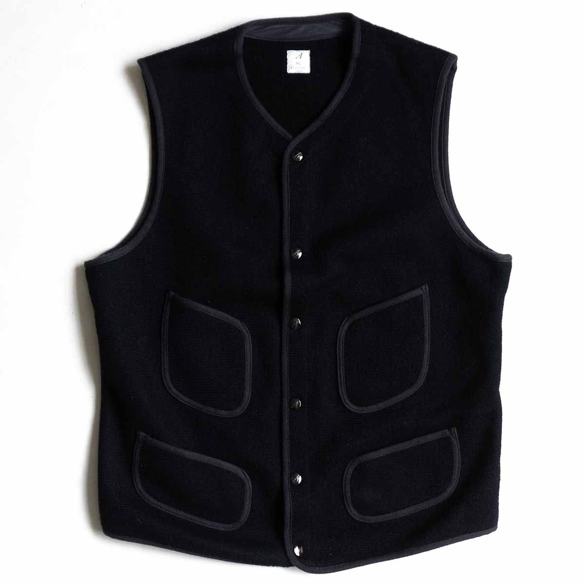 SIZE:46】 ANATOMICA 【BROWN'S BEACH CLOTH VEST】アナトミカ ブラウンズビーチクロス ベスト ネイビー  2409116 - メルカリ