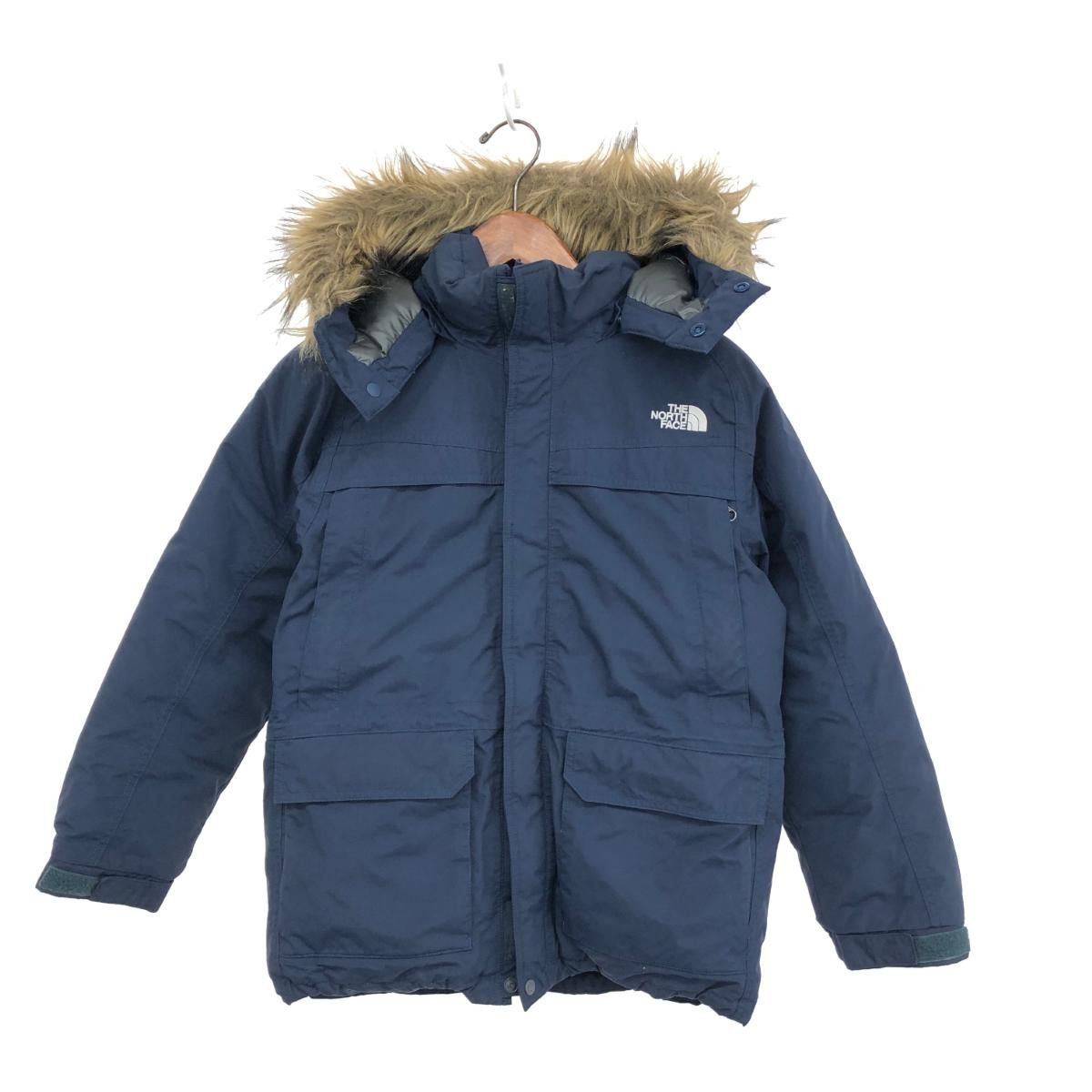 THE NORTH FACE キッズ ダウンコート 150 赤 ノースフェイス キッズ