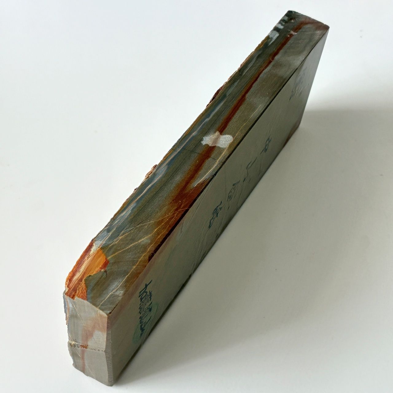685g 巣板 焼き模様 中山合砥 正本山 京都 天然砥石