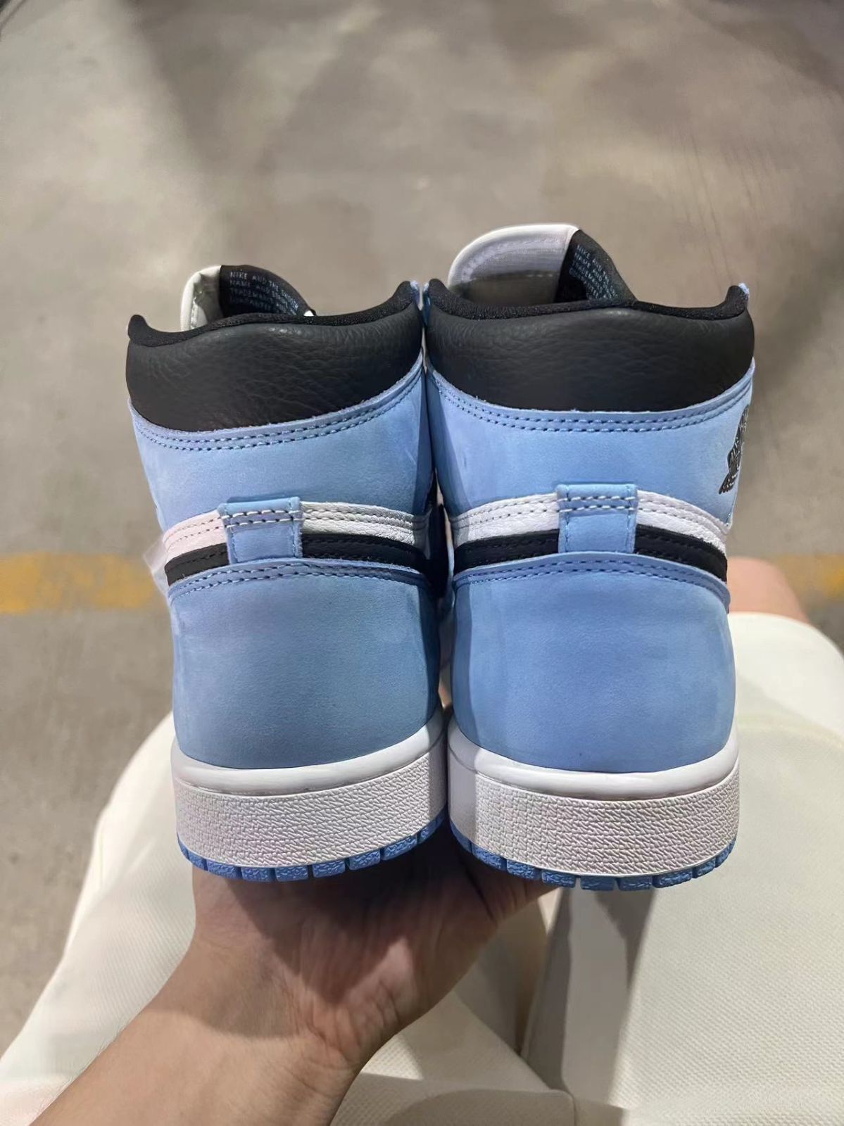 Nike GS Air Jordan 1 Retro High OG University Blue UNC Toe ナイキ GS エアジョーダン1 レトロ ハイ OG ユニバーシティブルー UNC