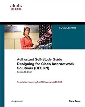 【】【非常に良い】Designing for Cisco Internetwork Solutions (DESGN) (Authorized CCDA Self-Study Guide) (Exam 640-863) [洋書]