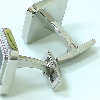Cartier カルティエ カフリンクス Ag925 メタル フランス製 ブラック