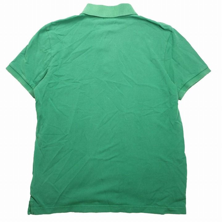 モンクレール ポロシャツ ワンポイントワッペン 半袖 緑 グリーン 