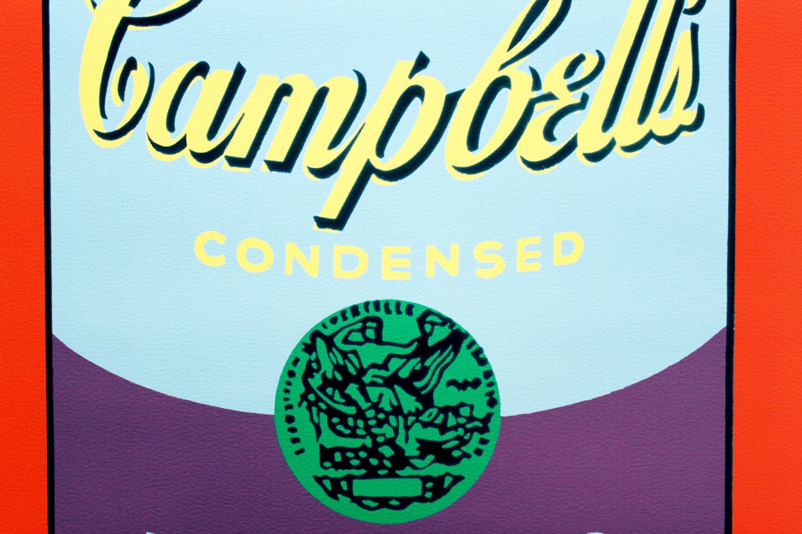 アンディ ウォーホル「キャンベル スープ(トマト/ブルー&パープル)1968