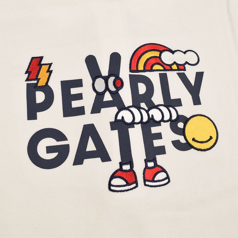 パーリーゲイツ ポロシャツ PEARLY GATES ネイビー ポロシャツ パーリーゲイツ - メルカリ