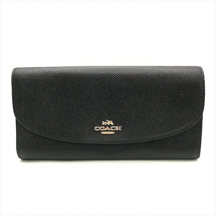 未使用 COACH コーチ ロゴ GP金具 レザー 財布 ウォレット
