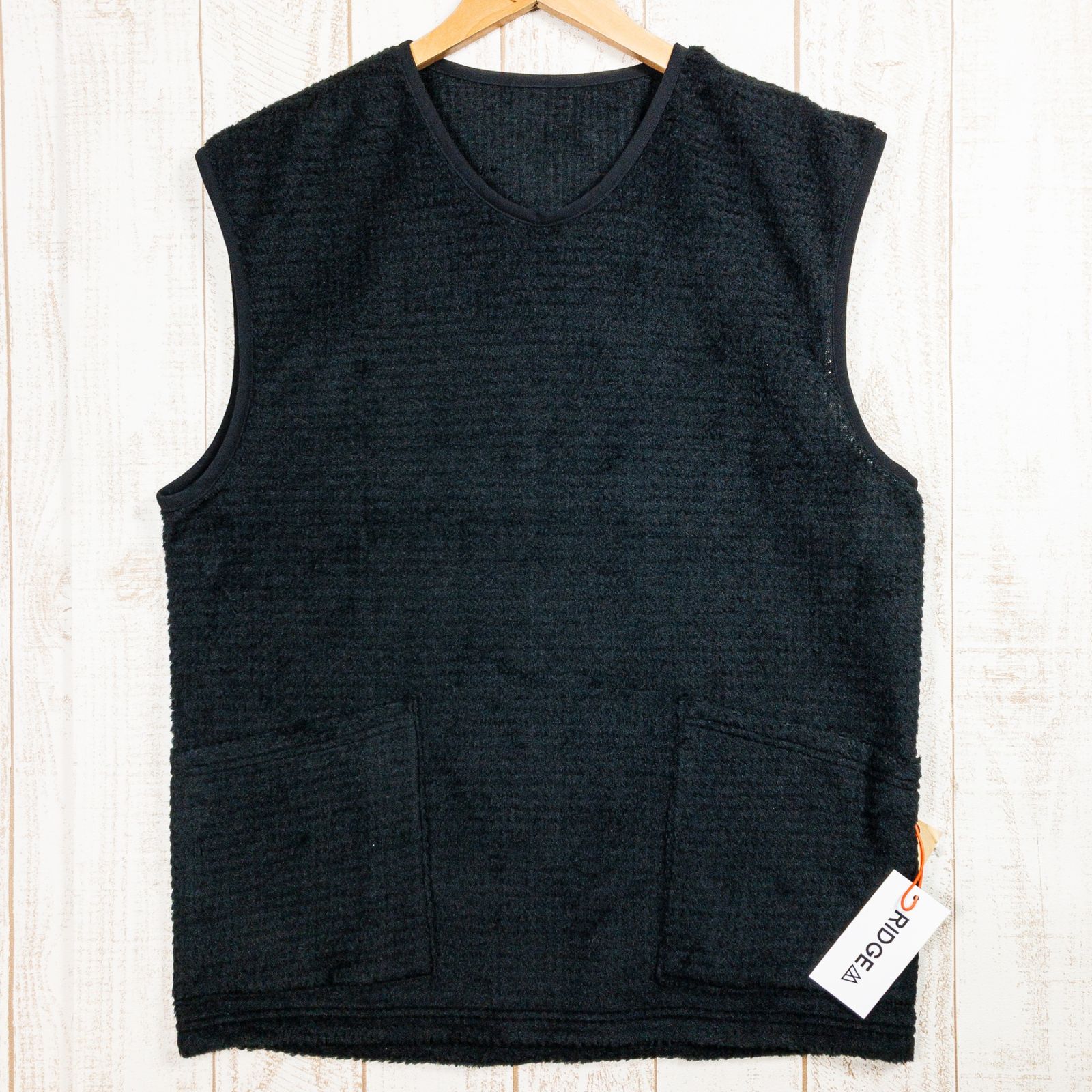 Men s S ブラック系 Ridge Mountain Gear リッジマウンテンギア アルファ ブースター ベスト Alpha Booster Vest Bear Skin ポリエステル ウェア トップス ベスト フリース ポ