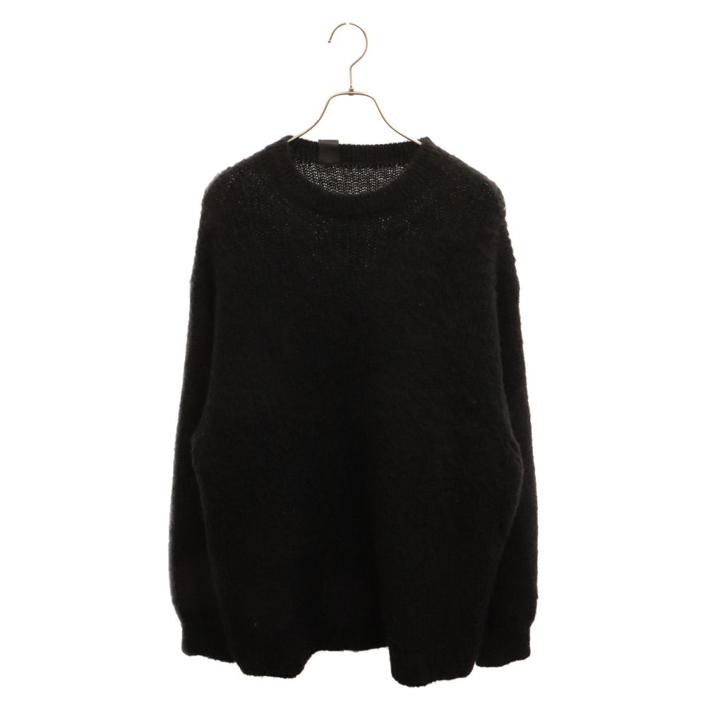 N.HOOLYWOOD (エヌハリウッド) 22AW Mohair Wool Knit Sweater モヘア混ウールニットセーター ブラック  2222-KT03-032 - メルカリ