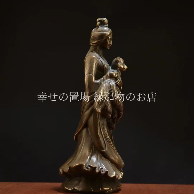 九尾の狐像 九尾霊狐像 神像 置物 オブジェ 風水 開運 妲己像 九姑娘