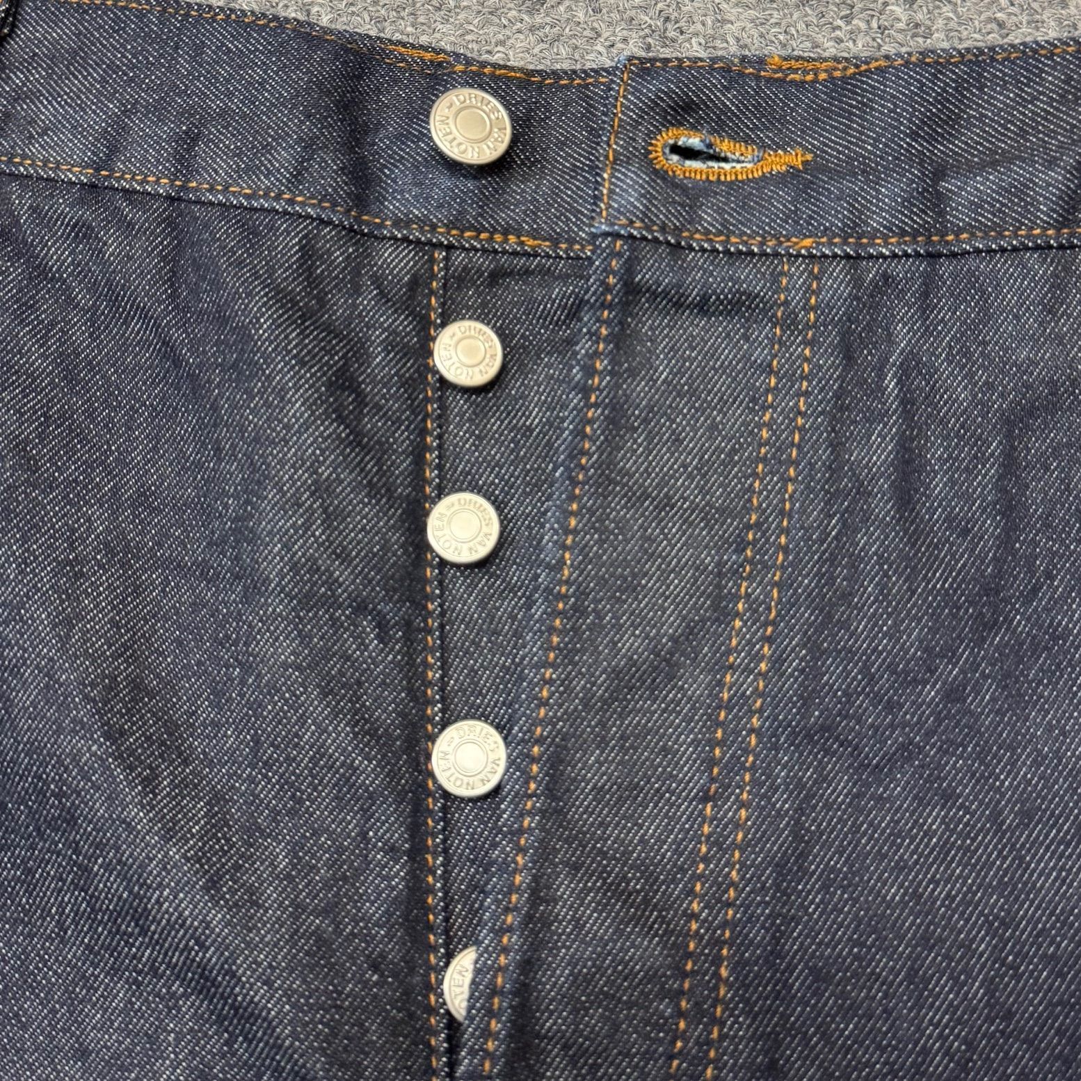 dries van noten ワイドデニム DRIES VAN NOTEN デニム ワイドパンツ タック入り | NET-A-PORTER