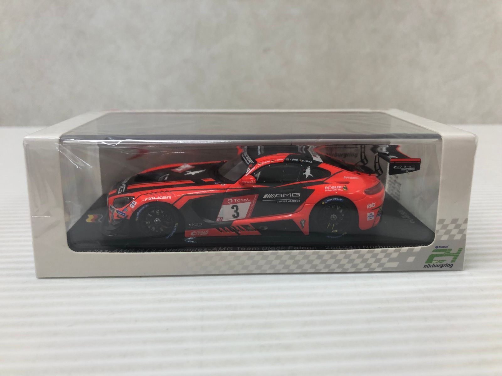 スパーク 1/43 Mercedes-AMG GT3 No.3 Mercedes-AMG Team Black