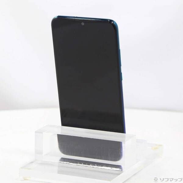 中古品〕 HUAWEI nova lite3+ 128GB オーロラブルー POT-LX2J